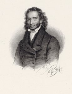ニッコロ・パガニーニの肖像 1782-1840, 1830. 作： Roberto Focosi