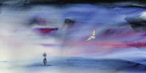 夢のような夕暮れのフライト 作： RodMacIver