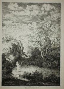 入浴女と時間 作： Rodolphe Bresdin