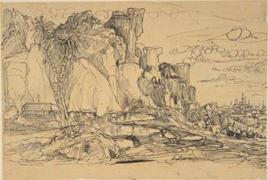 コーカサスの風景 作： ロドルフ・ブレディン