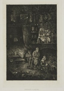 Revue Fantaisisteのフランダースのインテリア 作： Rodolphe Bresdin