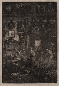 モルドバのインテリア 作： Rodolphe Bresdin