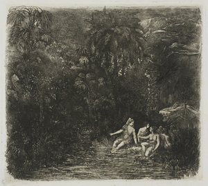 ザ ベイザーズ アンダー ザ パームズ 作： Rodolphe Bresdin