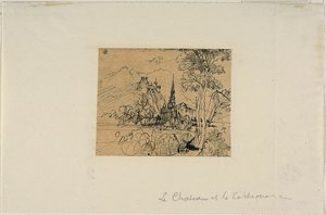 城と大聖堂 作： Rodolphe Bresdin