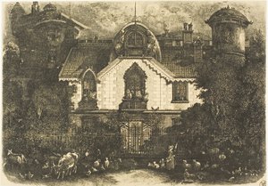 魅惑の家 作： Rodolphe Bresdin