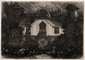 魅惑の家 作： Rodolphe Bresdin