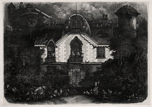 魅惑の家 作： Rodolphe Bresdin