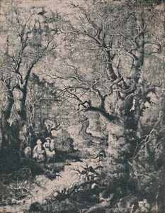 聖家族、1855年、1946年 作： Rodolphe Bresdin