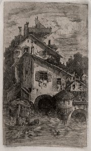 ミル、1866。 作： Rodolphe Bresdin