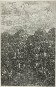 奇跡の魚のドラフト 作： Rodolphe Bresdin