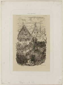 Revue Fantaisiste より The Neighborhood 作： Rodolphe Bresdin