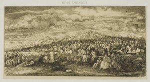 Revue Fantaisisteより ローマ軍 作： Rodolphe Bresdin