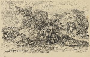 密輸業者、1858 作： Rodolphe Bresdin