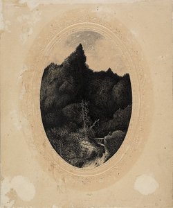 山の旅人 作： Rodolphe Bresdin
