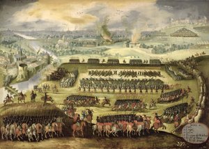 パリの包囲（フランスとの戦争1556-8） 作： Rodrigo of Holland