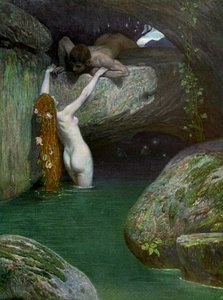 「洞窟の中」、1902-1903年。