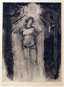 シンボリズム : Kundry par Egusquiza y Barrena, Rogelio de (1845-1915)