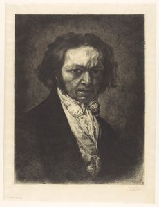 芸術家フランシスコ・デ・ゴヤの肖像 作： Rogelio de Egusquiza