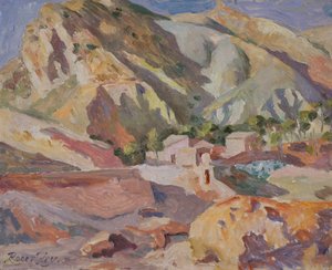 スペイン、ムルシア近郊、1933 作： Roger Eliot Fry