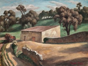 プロヴァンス、1925年頃 作： Roger Eliot Fry
