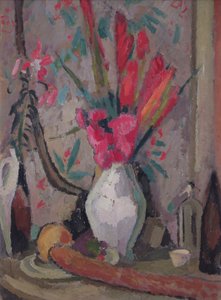 レッドホットポーカー、1916年頃 作： Roger Eliot Fry