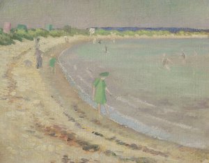 スタッドランドビーチ、1911 作： Roger Eliot Fry
