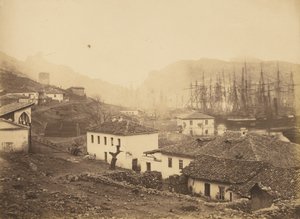 バラクラ、海側を見る。 作： Roger Fenton