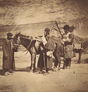 擲弾兵衛兵隊のバーナビー大尉、1855 年。