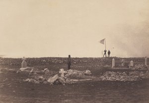 墓地、カスカートの丘 作： Roger Fenton