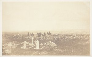 墓地、キャスカートの丘 作： Roger Fenton