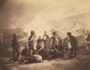 第8ヒュッサーのクッキングハウス 作： Roger Fenton
