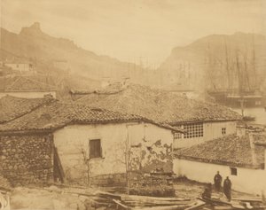 バラクラヴァのコテージ 作： Roger Fenton