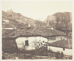 バラクラヴァのコテージ 作： Roger Fenton
