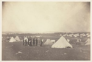マッケンジー農場に面したボスケ将軍の宿舎、1855 年。