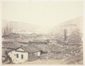 バラクラヴァの全景 作： Roger Fenton