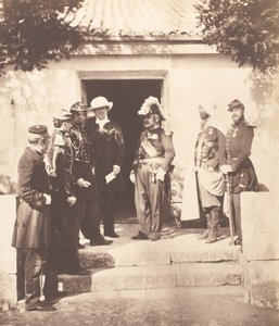 本部のグループ、1855年。 作： Roger Fenton