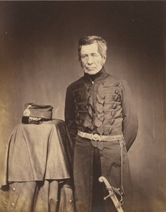 J.バーゴイン中将、G.C.B. 作： Roger Fenton