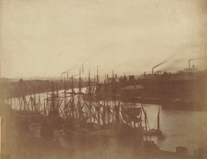 タインのニューカッスル、1850年代。 作： Roger Fenton