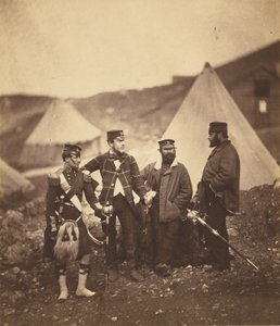 第42ハイランダーズの役員 作： Roger Fenton