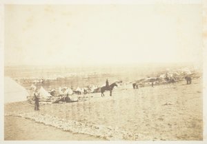 セバストポリ高原 作： Roger Fenton