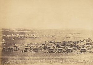 セバストポリ第3高原 作： Roger Fenton
