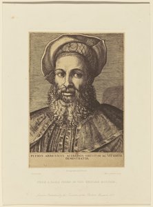 ティツィアーノの肖像画をマルク・アントニオがエングレーヴィングした複製。 作： Roger Fenton