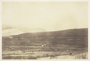 衛兵の堡塁、インケルマン 作： Roger Fenton