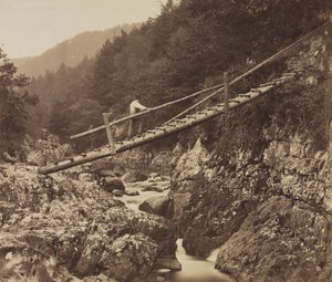 北ウェールズのルグウィにある鉱夫の橋 作： Roger Fenton
