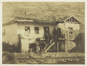 旧郵便局、バラクラヴァ 作： Roger Fenton