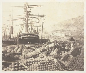 オードナンス埠頭、バラクラヴァ 作： Roger Fenton