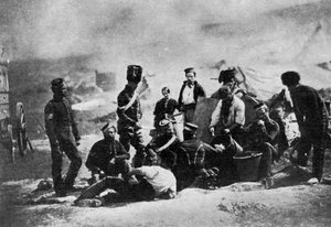 クリミア戦争、1855年、1951年 作： Roger Fenton