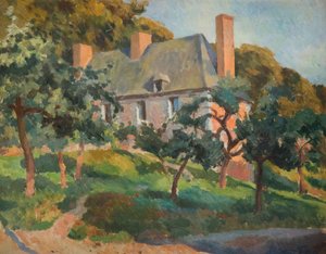 サリーハウス、1927-28。 作： Roger Fry