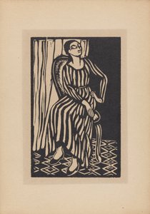Raidallinen mekko 作： Roger Fry
