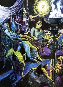 船乗りを豚に変えるキリース 作： ロジャー・ペイン